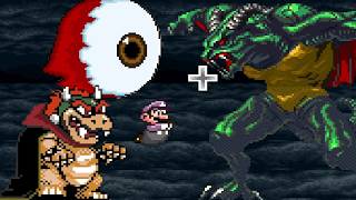 Castlemania Revamped  1 & 2 (SMW ROM Hack) - All Bosses (No Damage)