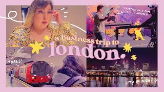 Filming on a film-set for the first time ?| A BUSINESS TRIP TO LONDON