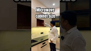 What Is The Perfect Microwave Cabinet Size For A Modular Kitchen?