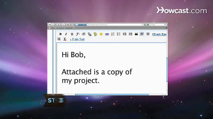 How to Attach a Document to an E-mail