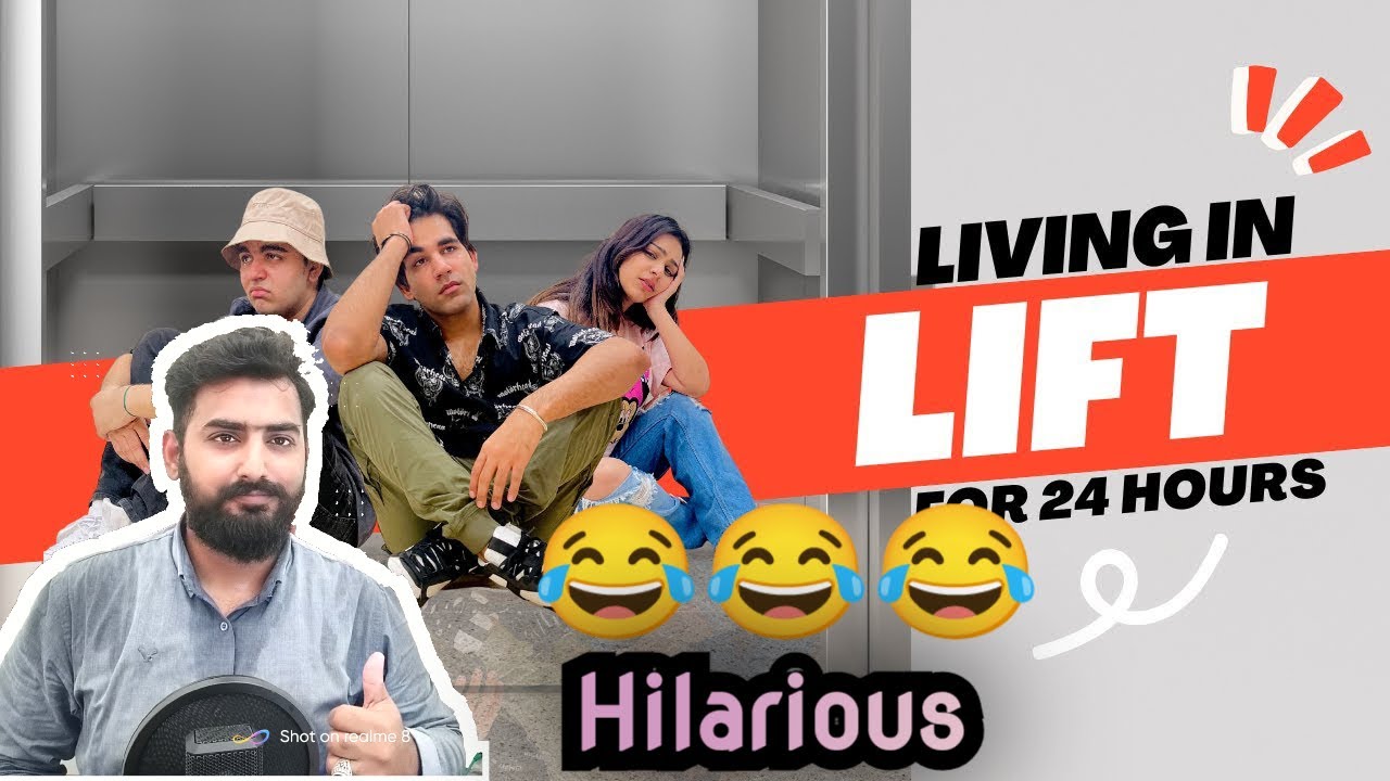 Pakistani Reaction on LIVING IN LIFT FOR 24 HOURS | Rimorav Vlogs | HT ...