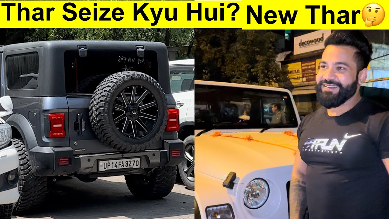 Kyu Hui Thar Seize? New Thar White Colour|| 26000/- ke challan
