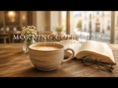 Morning Coffee Jazz | Soft Jazz for Focus, Reading & Slow Mornings