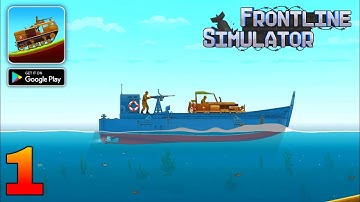 Frontline: Truck Simulator Gameplay Walkthrough Part 1 (Android, iOS)