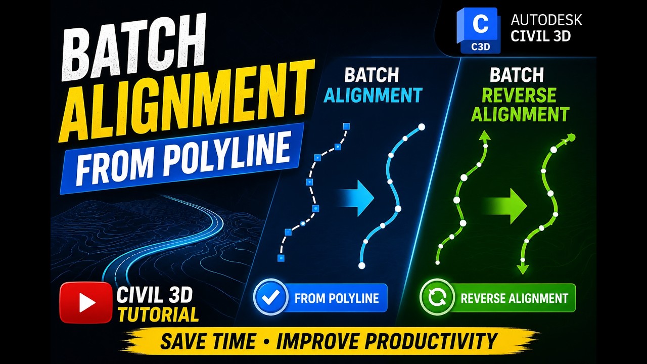 2: the alignment server is built on the alignment api... One-Click Batch Alignment Creation using Civil 3D API - YouTube