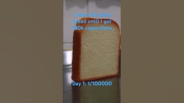 I make the drop bread video until I get 100k subscriber