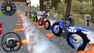 Motor Dirt Bike Racing Simulator 2025 - Off-Road Bike Stunt Driving 3D #2 - Android / IOS Gameplay screenshot 5