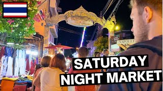 Our FAVORITE Night Market in CHIANG MAI | Thailand Travel Vlog