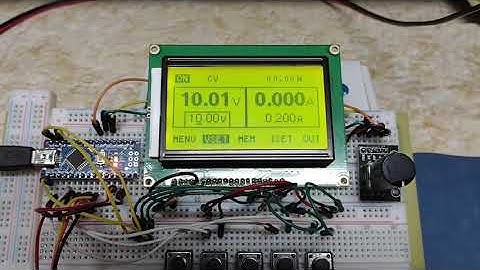 Fonte 0-30V com Arduino parte 3: ajuste de corrente