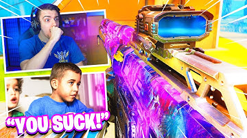 THIS KID IS AMAZING... 1V1 vs. INSANE LITTLE KID! (Black Ops 3 Hacker?)