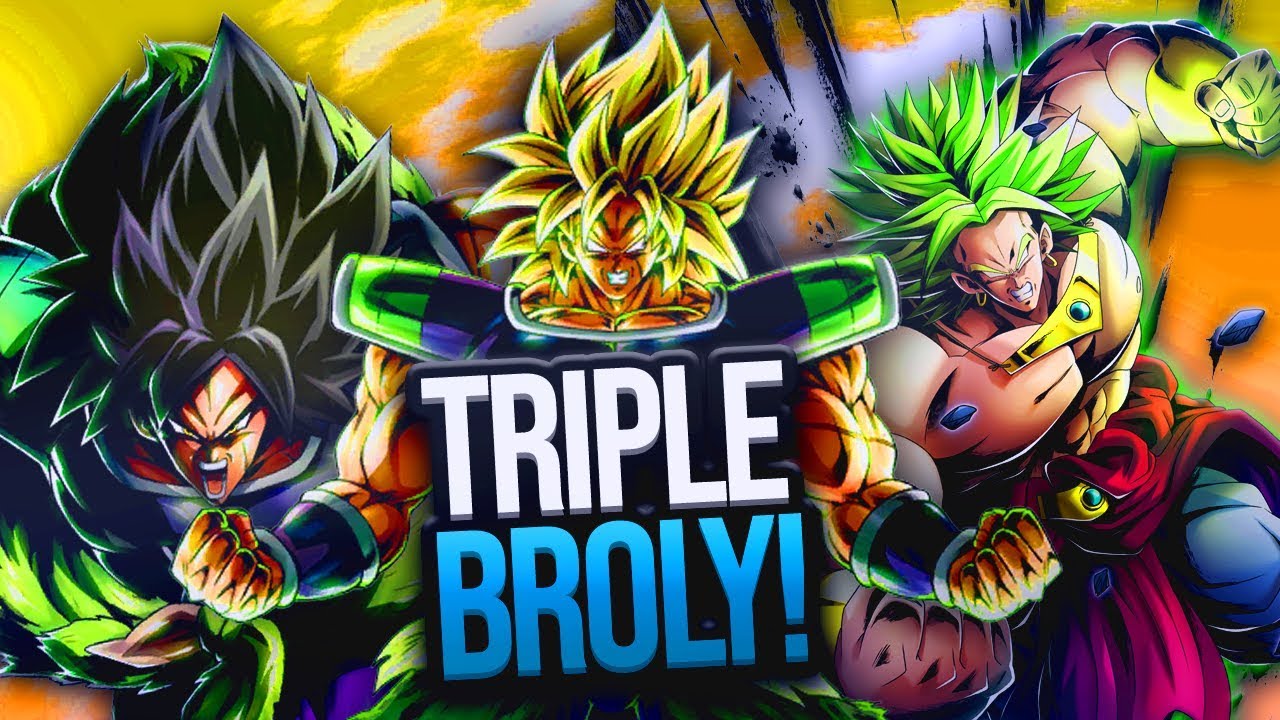 dragonball z ppsspp TRIPLE BROLY DESTROYS PVP! - Dragon Ball Legends