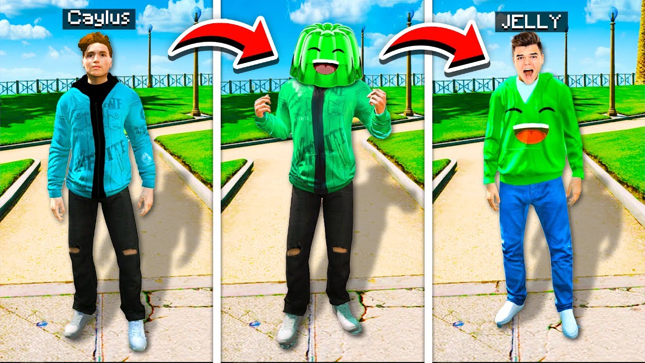 Playing As JELLY In GTA 5.. (Mods)