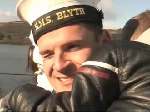 Royal Navy Homecoming to Faslane naval base on the...