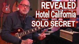 Revealed - Hotel California Felder/Walsh Unison Solo Secret