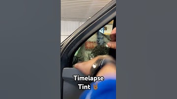 Time lapse Tint #winnipeg #tinting #asmr #satisfying #windowtint