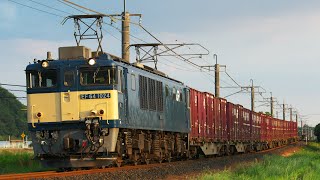 国鉄型機関車牽引貨物列車　2021