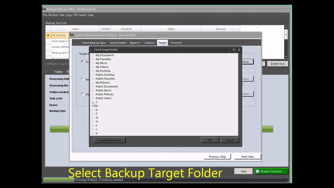 Hyper-V Backup Software, Back Up Hyper-V VM with a Single Click using ...