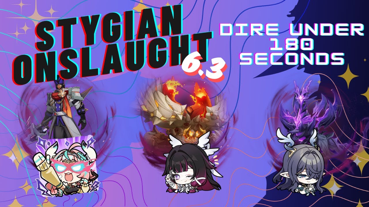 НОВЫЙ СТИГИЙСКИЙ НАСТУПЛЕНИЕ! Версия 6.3 - Ужасный удар менее чем за 180 секунд