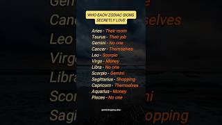 Zodiac Secretly Love #zodiac #zodiacsigns #astrology #astrologysigns #horoscope #tarot