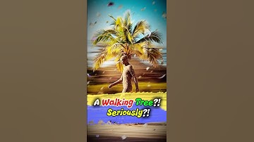 A Walking Tree?! Seriously?! #facts #didyouknow #knowledge #shorts