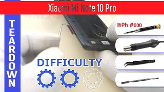 Xiaomi Mi Note 10 Pro M1910F4S 📱 Teardown Take Apart Tutorial