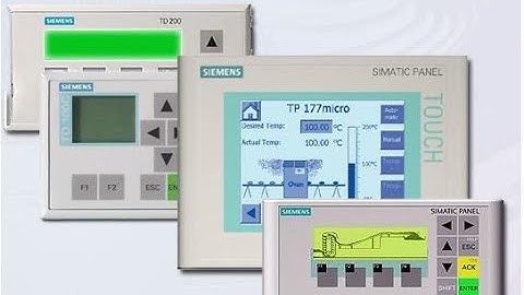 S7 - 200 Micro Panels.