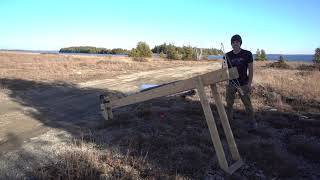 How to Build a Supersonic Trebuchet