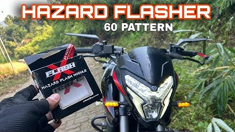 Pulsar Ns200 Flash X Hazard Flasher Installation | Easy Plug & Play 🥰