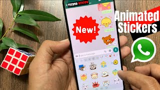 Comment envoyer des stickers animés sur WhatsApp | Nouvelle mise à jour WhatsApp | Stickers animé... screenshot 2