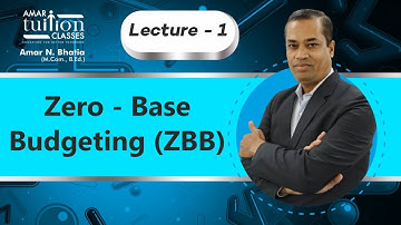 #1 Zero-Base Budgeting TY BCom Sem 5 Management Accountancy| Gujarat University | Kutch University |