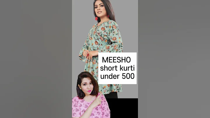 #meesho short kurti under 500 #shorts #meeshofinds #meeshohaul