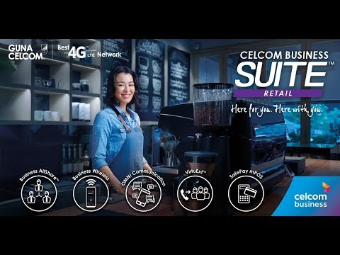 An Easier Way to Do Business with Celcom Business Suite™