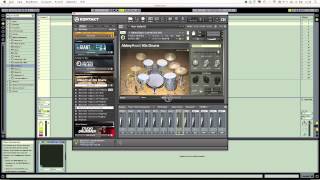 Kontakt 5 Ableton Live Multioutput Drums Tutorial
