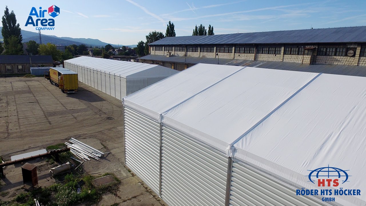 Skladové haly Röder HTS Höcker od společnosti AIR AREA Company