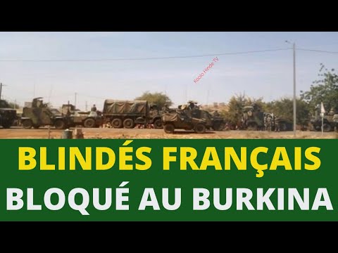 L'armée française bloqué au Burkina Faso