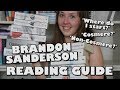 Brandon Sanderson Reading Guide Spoiler Free Brandon Sanderson Reading Guide Spoiler Free