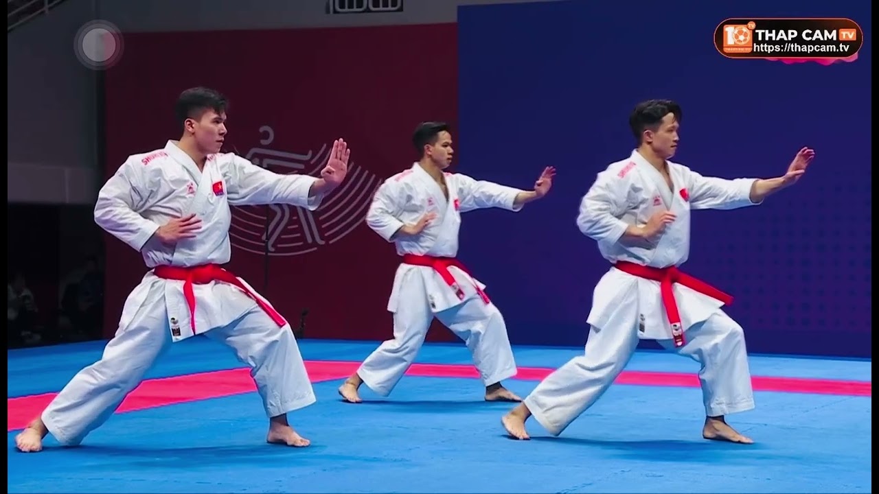 Kata anan bunkai ( anan ) VIETNAM asian game19