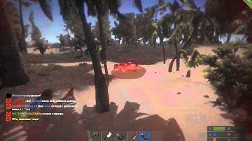 Rust Experimental - Летсплей ) НАШЕЛ КАМЕНЬ УБИЛ КОНЯ И УБИЛ ПАРНЯ )