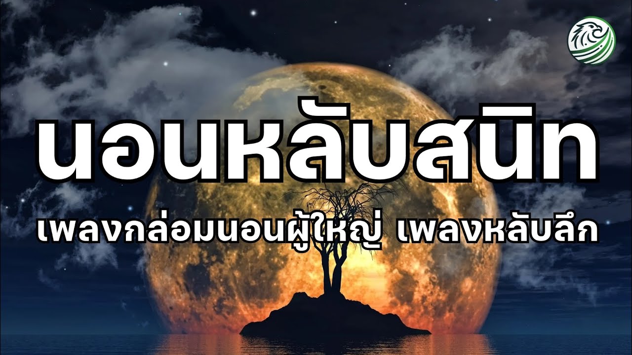 เพลงหลับลึก เพลงคลายเครียดยามหลับ เพลงกล่อมนอนผู้ใหญ่ เพลงผ่อนคลาย ดนตรีบำบัดสมอง ดนตรีผ่อนคลาย