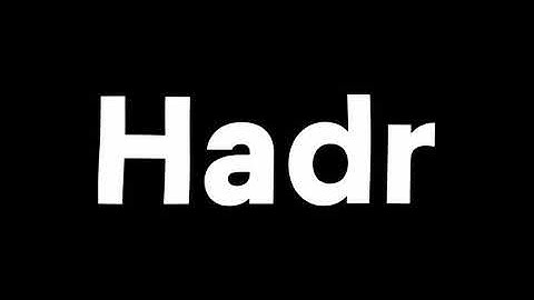 Hadr : Trailer
