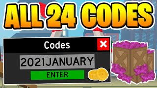 All 24 Anime Fighting Simulator Codes *CHIKARA + YEN* Roblox (2021 January)  