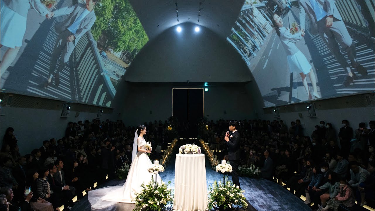 하객 모두 눈물 쏟은 신랑이 직접 부르는 축가 🤵🏻🎤  칭찬받은 선곡! (안치환 - 내가만일)