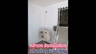 CARRIER SPLIT TYPE INSTALLATION