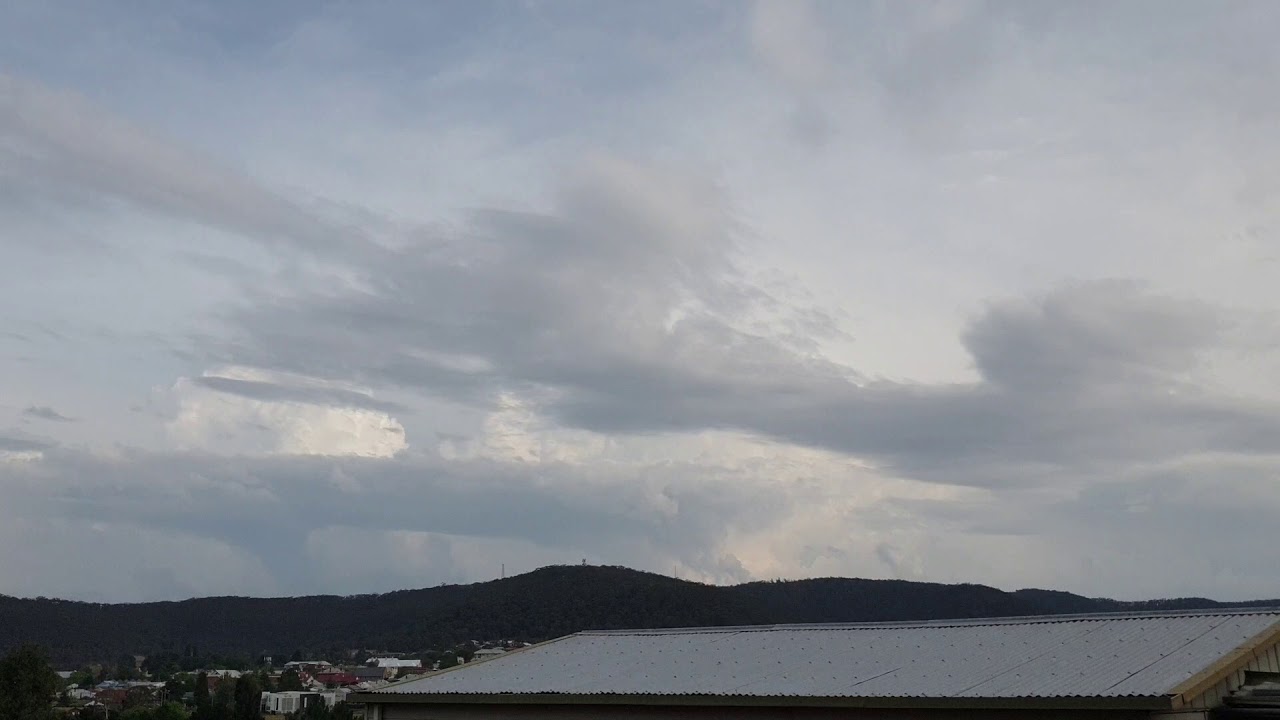 Weather Timelapse over Blue Mountains YouTube