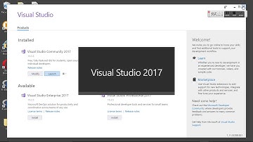 Download and install Visual Studio and create your first C++ hello world program