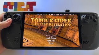 Tomb Raider The Last Revelation | Steam Deck OLED handheld gameplay