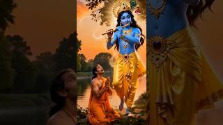 कृष्ण भक्त ने केवल भगवान के लिए अपनी आँखें फोड़ दी!#facts #krishna #shorts
