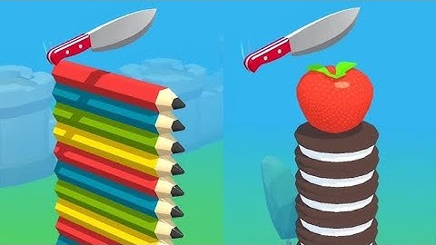 Slice It All! 🔥😴👂🏻🎧 Oddly Satisfying And Relaxing ASMR Sounds Gameplay Ep1