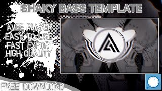 ◤Avee Player◢ - Shaky Bass Template - [Free Download]