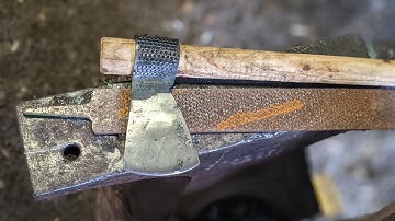 TOMAHAWK OUT OF A FARRIERS RASP